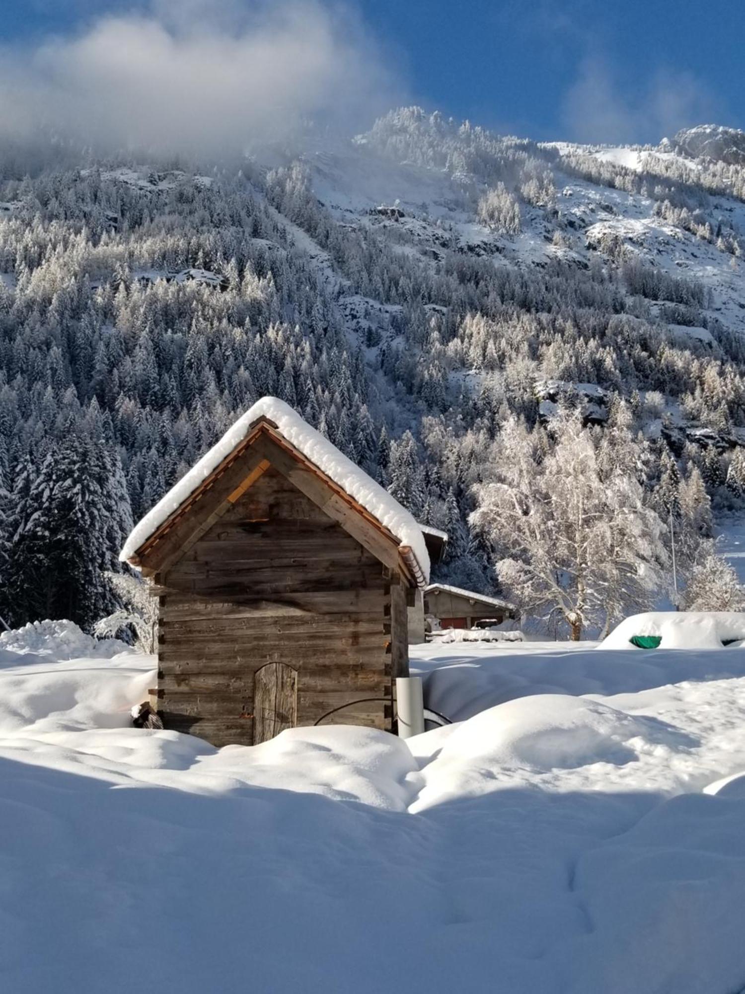 Chalet Walser A Vallorcine 13 Kms Chamonix France Buitenkant foto